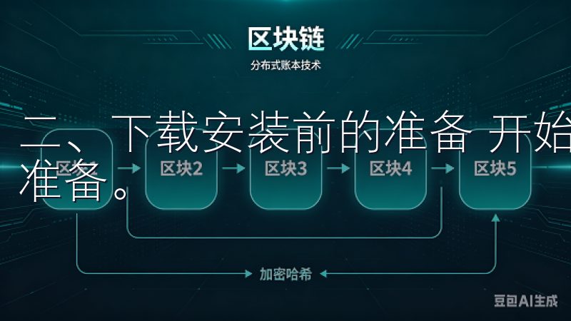 二、下载安装前的准备 开始下载安装之前，新手需要进行一些准备。