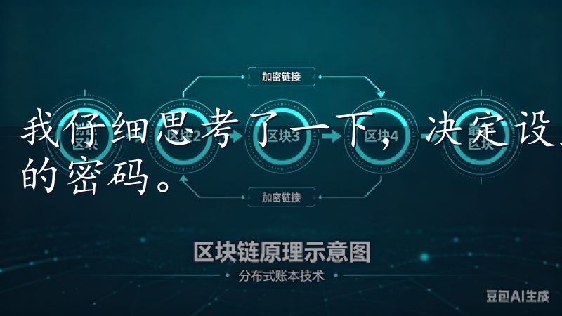 我仔细思考了一下，决定设置一个新的、容易记住但又足够安全的密码。